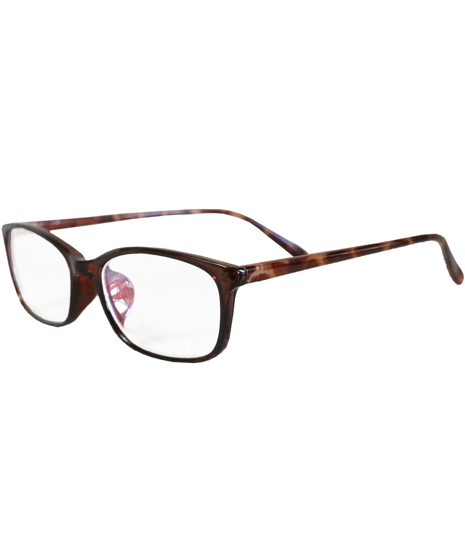 

8(eight) Square Sunglasses, Blue Light Blocking, Men s & Women s, Fashion Glasses, Comes with Dedicated Case, Brown x DemiClear F