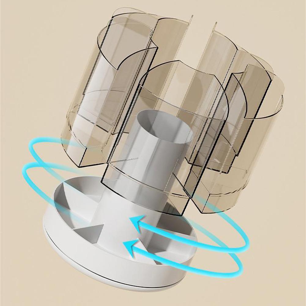Classrooms Versatile Use 14*14cm High-quality Materials Pen Pencil Holder Rotating Design Storage Space Tidying Colorful Options