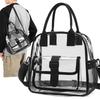 Sac de voyage transparent en PVC avec caractéristiques imperméables pour les voyages décontractés et les événements