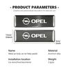Car Trunk Sticker Emblem Aluminum Alloy Exterior Sticker Decoration Accessories For Opel ADAM ASTRA J K CORSA E INSIGNIA MOKKA