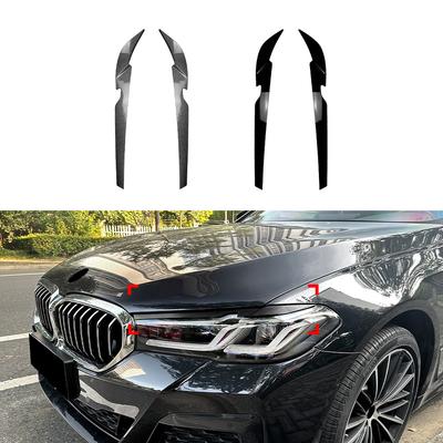 For BMW 5 Series G30 G31 - Car Front Headlight Eyebrows Eyelid Headlamp Eyelid Auto Car Accessories