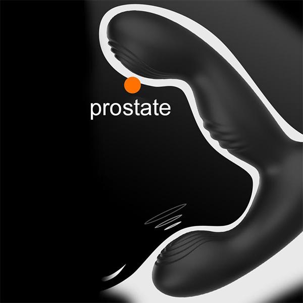 Male Prostate Massager Remote Control Anal Vibrator for Man 10 Modes Testis Stimulate Adult Sex Toys 18+