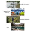 Solar Radio 2000mAh Battery Type C Charging Phone  Emergency Weather Radio IPX3 Water Proof Portable for Camping