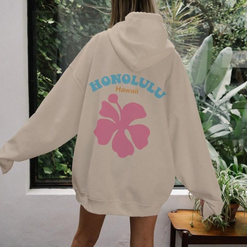 Heißer Verkauf Kapuzenpullover mit Schulterärmeln Damenmode Street Style Kleidung Vielseitig Neuer Kreativer Pullover