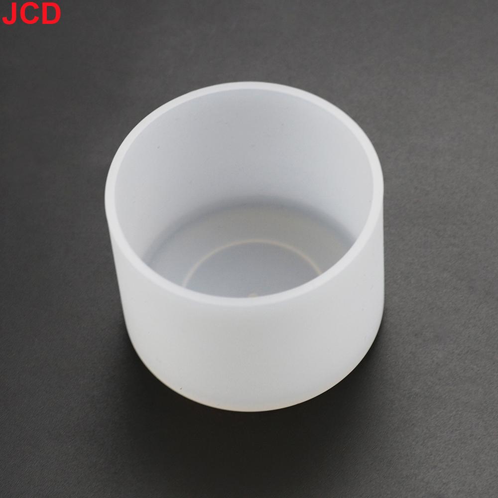 

JCD 17 Colors 5.5cm Silicone Cup Bottom Cover 55MM Bottle Cover Cup Heat Insulation Bottom Cover Anti Slip Bottle Sleeve Sheath прозрачный