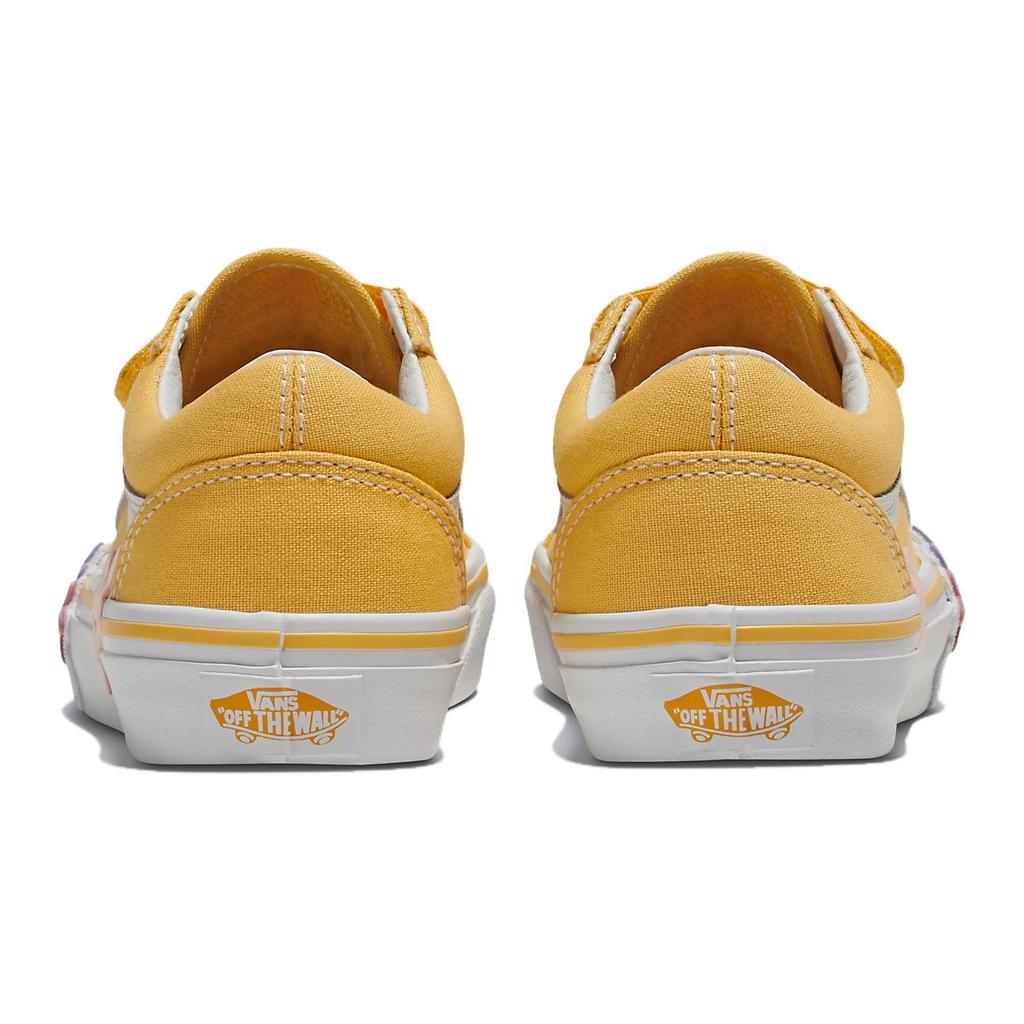Vans Durable Non-Slip Low-Top Kids Skate Shoes Kids Sneaker Yellow VN000CPXYLW