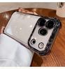 For Honor 600 Pro Case Electroplated TPU Soft Silicone Transparent Phone Cover For Honor 600 Shell Shockproof Non-Slip Bumper