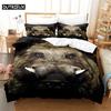 3D Digital Printing Wild Boar Design Soft with Soft Fabric Duvet Cover - Fashionable Soft Nice Warm Durable