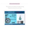 WOSTU 925 Sterling Silver Delicate Flower Butterfly Charm Crystal Blue Bead Fit Original Bracelet For Women Jewelry