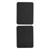 2 Pcs Set 22x15cm Coffee Tamper Mat Non-Slip Silicone Silicone Tamping Pad  For Home Kitchen