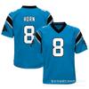 Jersey infantil NFL Panthers Jersey de futebol bordado Panthers atacado 22 #McCaffrey 6 #9 #