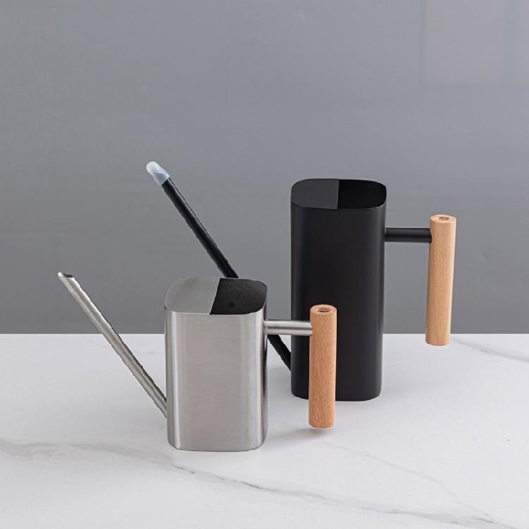 500/800ml Watering Can for Outdoor Plant with Long Spout Stainless Steel Large Watering Can for Garden Flowers Plant