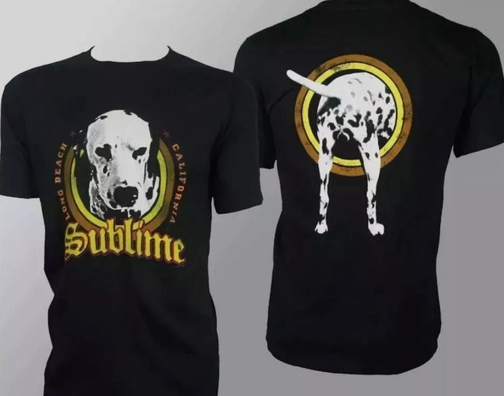 26 SUBLIME Lou Dog T Shirt Men Concert Tour Tshirt Unisex T-Shirt