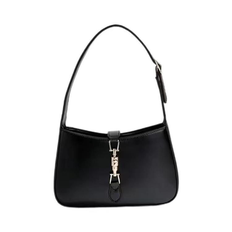 IELGY Women's Shoulder Underarm Bag, Fashion Premium Versatile Women's Bag, Black