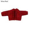 Multicolored Tops Casual Dress Dressing Clothes Mini Knitted Sweater 1/12 Doll Cardigans