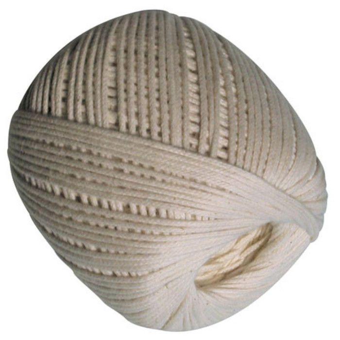 Bobine de fil à tisser en coton tressé 2mm 200g