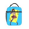 ENA Dream BBQ You OkayEna  Insulated Lunch Bag Thermal Bag Reusable,Meal Container  High Capacity Tote Lunch Box Food Bag