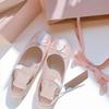Ballerinas, Tanzschuhe für Damen, Französisches Schleifendesign, Professionelle Ballettschuhe, Weihnachtsgeschenke.
