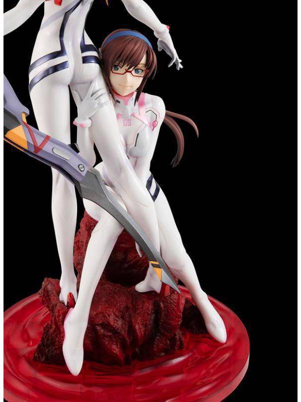 EVA Asuka & Maki Namie Dual Movie Scene Model Ornament Figure