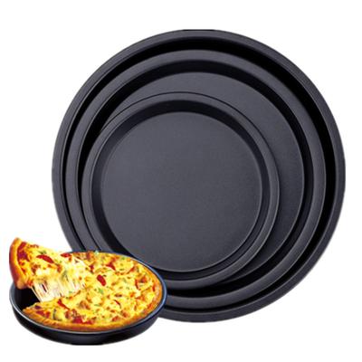 1 Stuks Pizzapan met Rand, Anti-aanbak Bakvorm Set voor Thuisoven – Taartvorm Kit Verkrijgbaar in 6/7/8/9/10 Inch