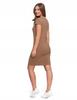 Women's Cotton Tube Dress Above the Knee Comfortable Elegant MORAJ M BEIGE