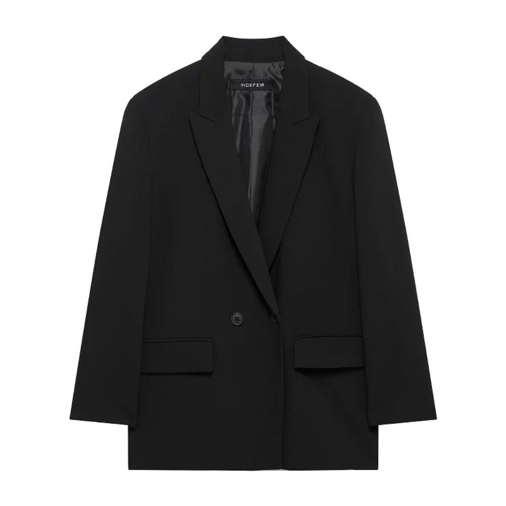Damen Tailoring Blazer Gerade Büro Blazer für Damen Oberbekleidung Casual Blazer Frau Langarm Damenjacken