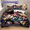 Heroic Adventures Unleashed Print 3Pcs Bedding Setduvet Cover With 2 Bedropillowcase Home Birthday Gift