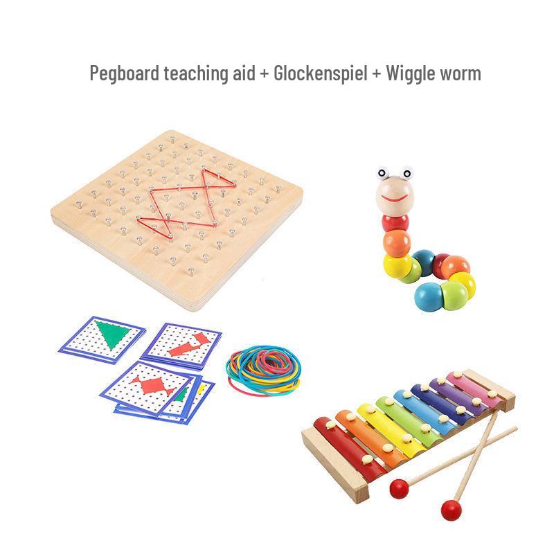 Montessori Math Puzzle Wooden Toy for Kindergarten and Senior Class