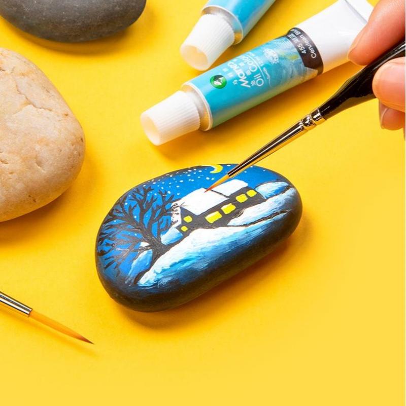 3/4/5/9pcs Miniature Paint Brushes Set Artists Micro Detail Fine Tip Paintbrushes for Gouache Watercolor Oil Acrylic Face Paint