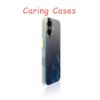 For iPhone 17 Pro Max Case - Laser Green Feather Gradient Soft Touch Matte Shockproof Compatible with iPhone 16 15 14 13