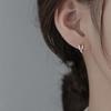 Circle Ear Buckles Simple Women's Small Earrings New Year Trendy Earrings Summer Temperament