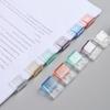 10-200PCS Creative Push Clip File Organizer Test Paper Storage Classification Folder Binder Clip for Documents Books Office