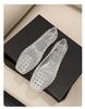 Korean Jelly Crystal Low-Cut Women's PVC Slides: 2025 Square Toe Casual Slippers