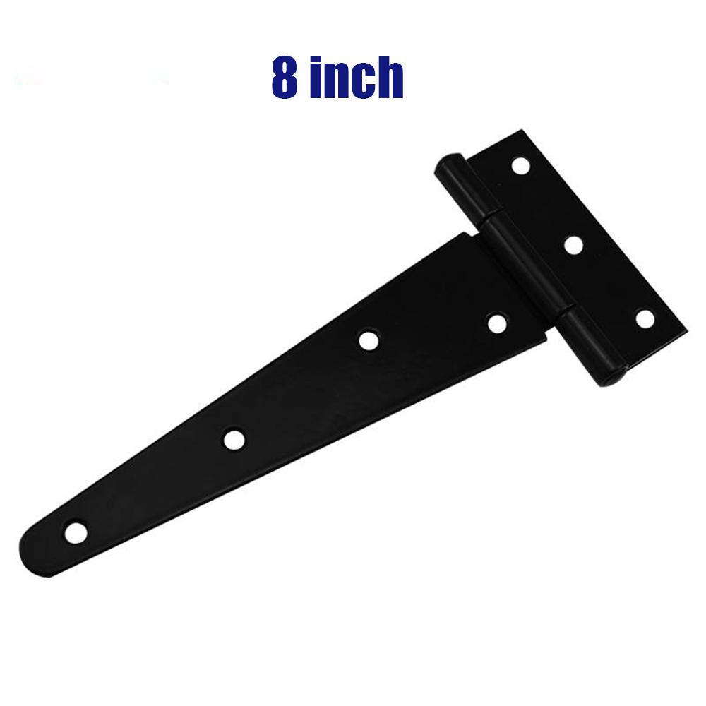 Tools Shape Wooden Door Garden Furniture Gate Tee Hinge Hinges Hardware Cabinet Shed Black Iron