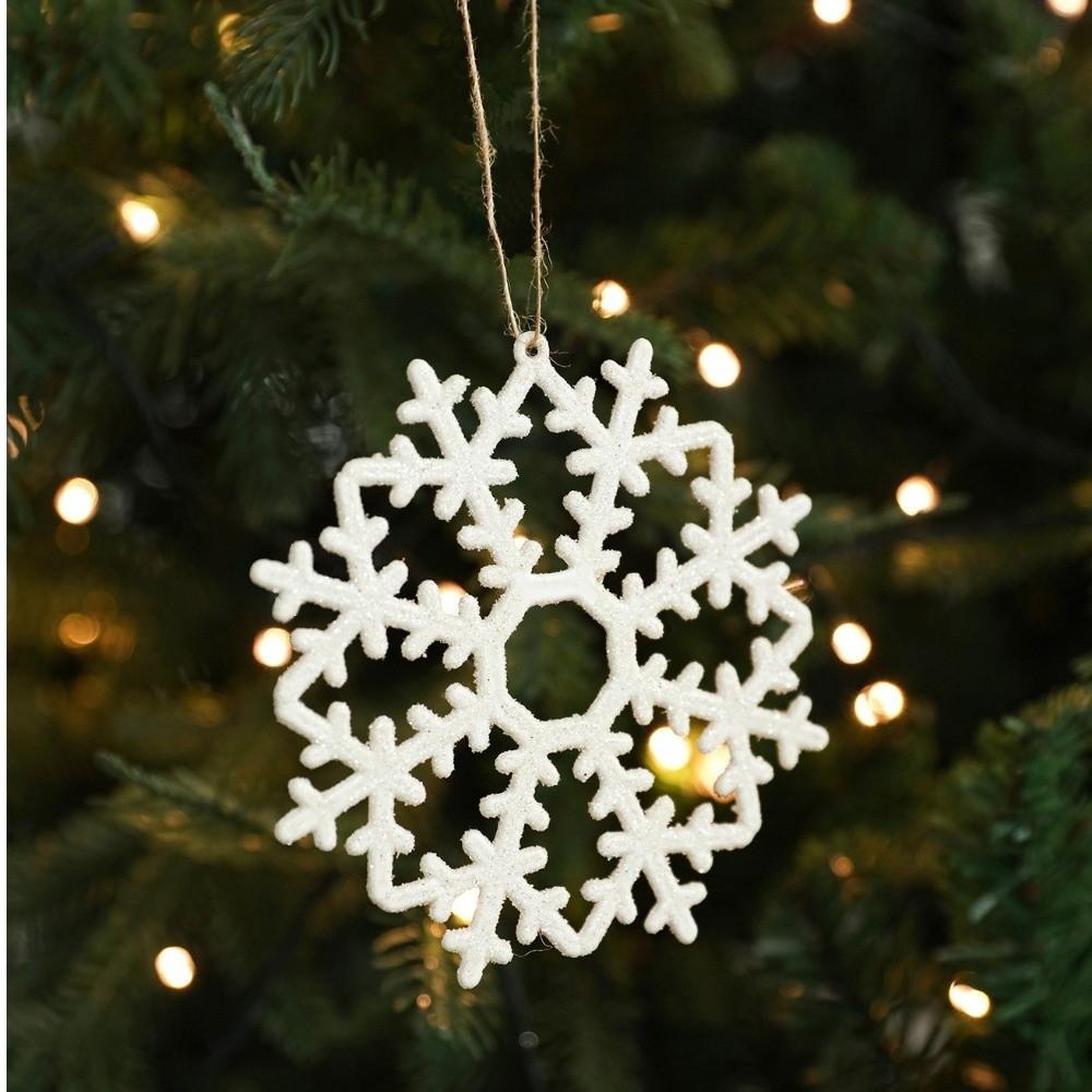 Hängender Weihnachtsdekorationsanhänger Elch Pentagramm Schneeflockendesign Weihnachtsbaumschmuck Kunststoff Weihnachtsgeschenke Weihnachtsfeier