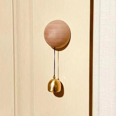 Kreative Magnetische Türklingel Tierform Dekorative Windspiel Hängender Anhänger Holz Geschäftsglocke für Tür Wand