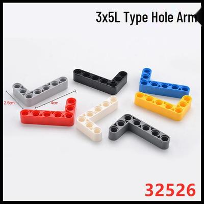 Kompatibler L-förmiger Locharm Träger 3x5 für LEGO 32526 Technic Bausteine