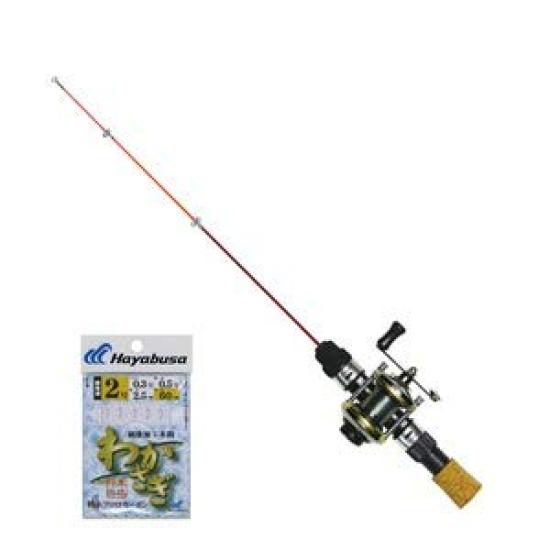 

Osaka Fishing Gear Easy Smelt Set Swing 45 FS23945 Fishing Set with smelt reel and (OGK) 4, [Set rod, tackle]