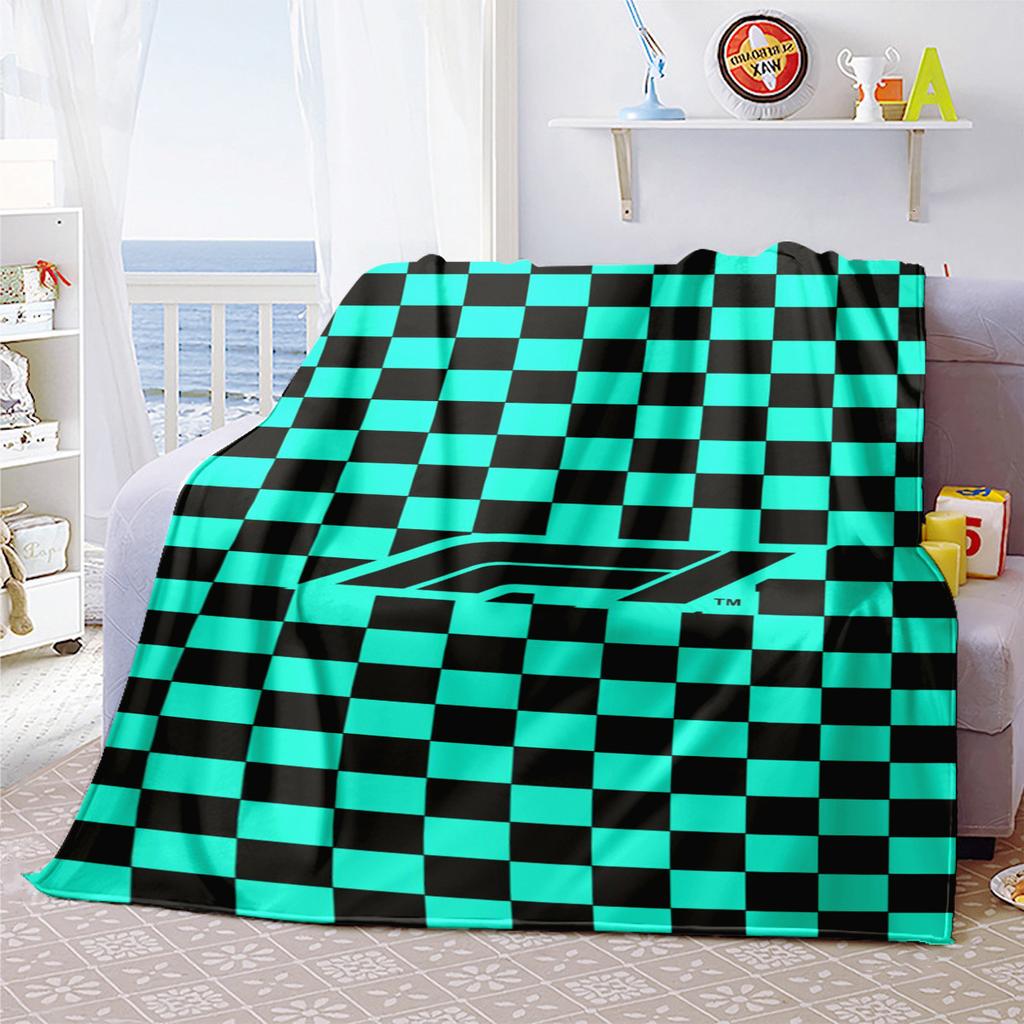 1PC racing Blanket Soft Comfortable All Seasons Suitable Sofa Office Travel Home Use Makes Great Gift