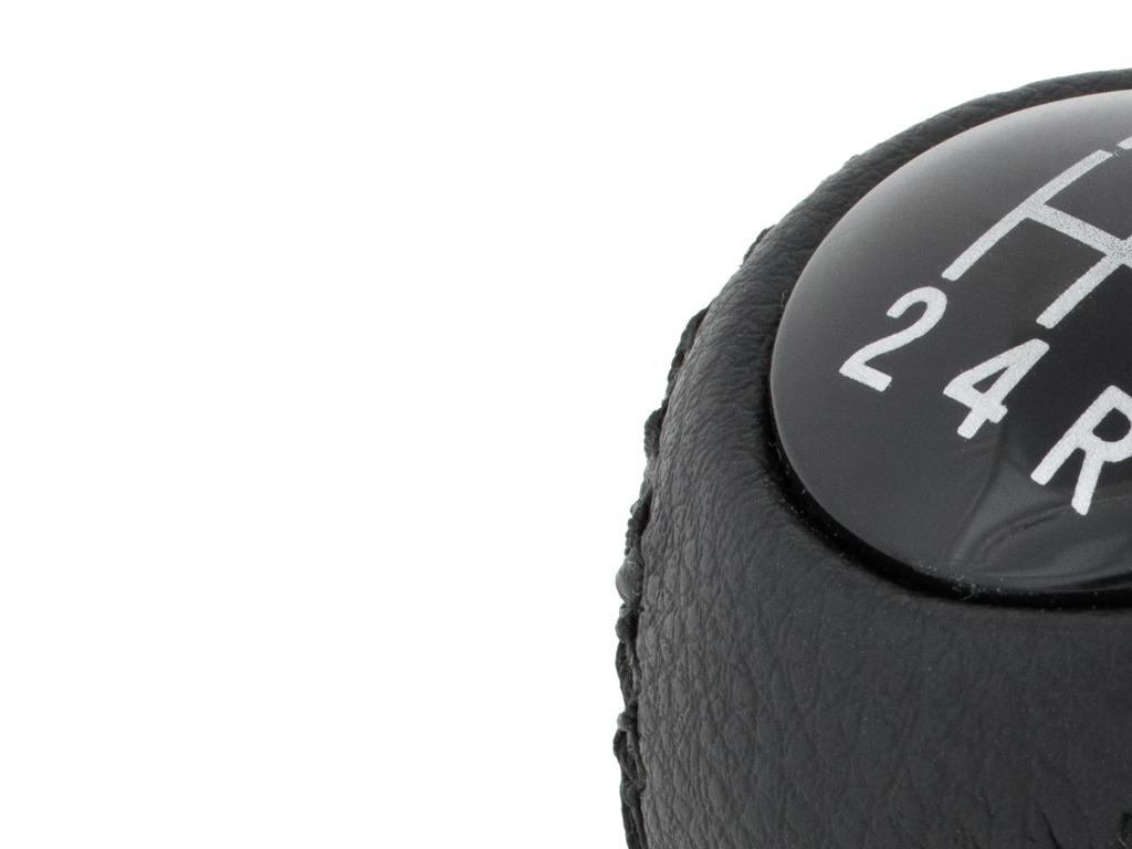 Mazda 3 06-12 BLACK LEATHER 5 SPEED Shift Knob