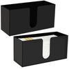 Arbeitsplatten-Papierhandtuchspender Acryl-Papierhandtuchhalter Einfacher gefalteter Serviettenspender Taschentuchspender für Restaurant Hotel