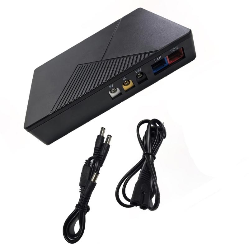 Multifunctional UPS Power Backup 10000mAh/12000mA Intelligent Home Backup Battery with Safety Protections Feature