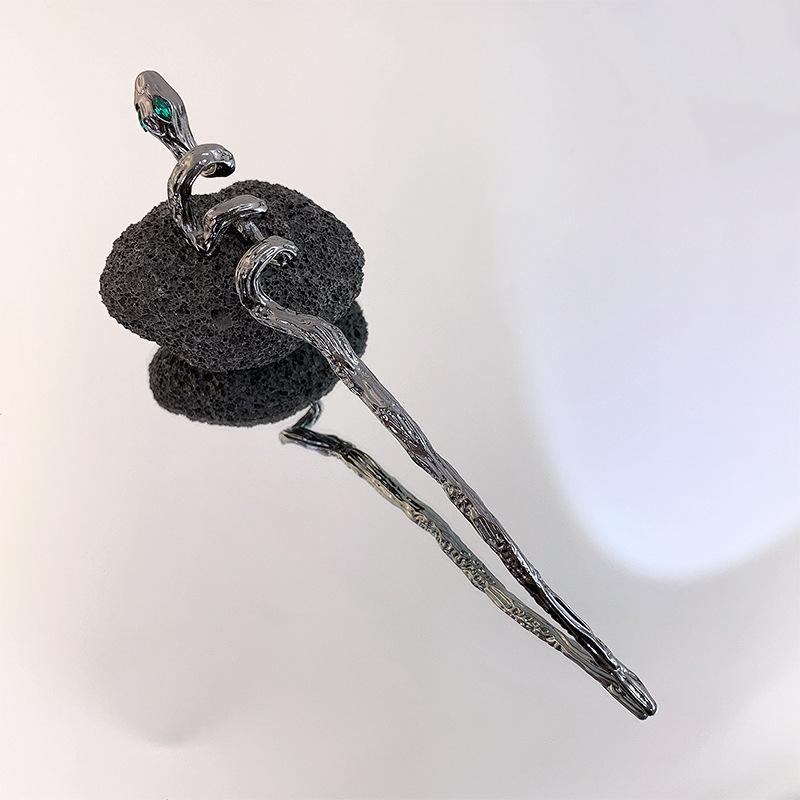 Nye hårpinner i kinesisk stil Vintage spisepinne Hårnåler Kvinner Hårklemme Hodeplagg Bryllup Hodeplagg Smykker Tilbehør