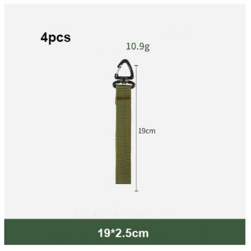 

4pcs Anti lost Camera Wrist Strap Nylon Camping Hanging Buckle Backpack Buckle Tool Accessory 1