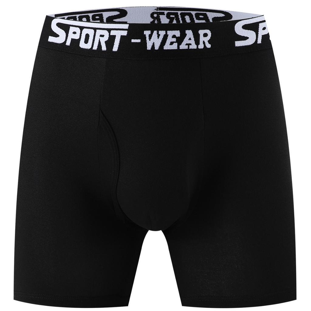 High Elasticity Four Corner Boxer Shorts for Men Breathable Fashionable Flat Angle Underwear