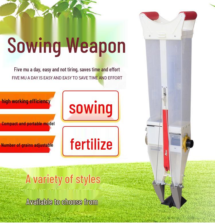 Portable Manual Seeder for Corn, Rapeseed, Mung Bean, Soybean