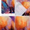 2pcs, 2D FLAT PRINTING Curtains (Without Rod) Autumn Fox(3) Digital Printing On Holiday Curtains Yarn Curtains Decorations