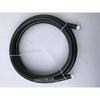 PU Coated AN-6  Stainless Steel Braided E85 AN6 PTFE inner Oil Line Fuel Hose 1M