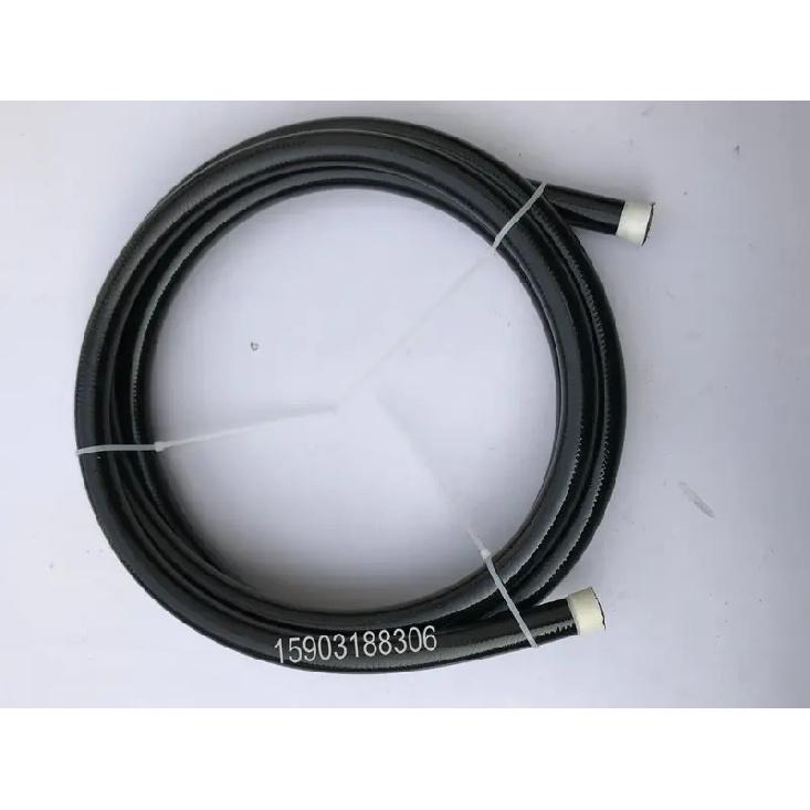 PU Coated AN-6  Stainless Steel Braided E85 AN6 PTFE inner Oil Line Fuel Hose 1M