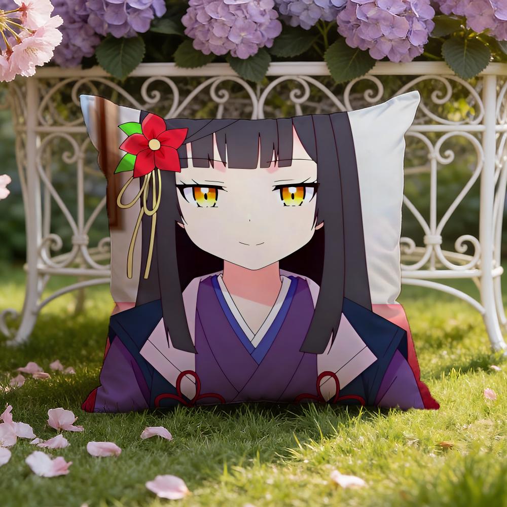 Anime S-Sasaki and Peeps Cushion Cover Home & Car Dual-Scene Pillow Cover: Reversible for Premium Comfort